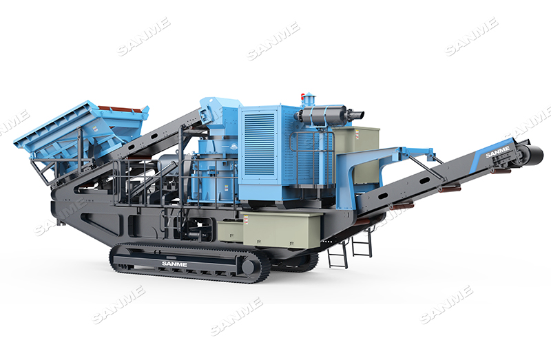 山美MP-C系列履帶移動圓錐式破碎站 山美MP-C系列履帶移動圓錐式破碎站