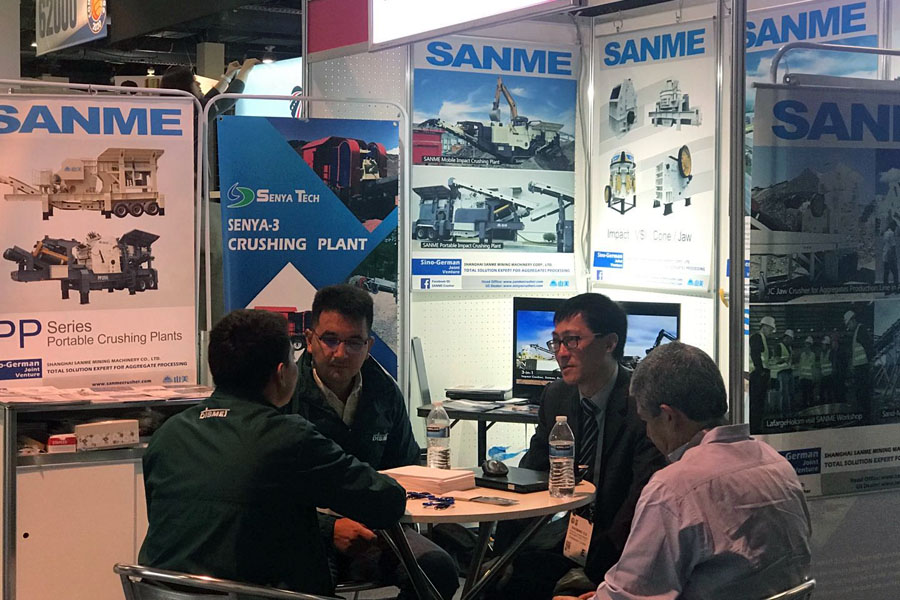 疫情擋不住走出去的腳步，山美股份亮相美國(guó)工程機(jī)械博覽會(huì)(CONEXPO-CON/AGG)向世界展示產(chǎn)品及服務(wù)