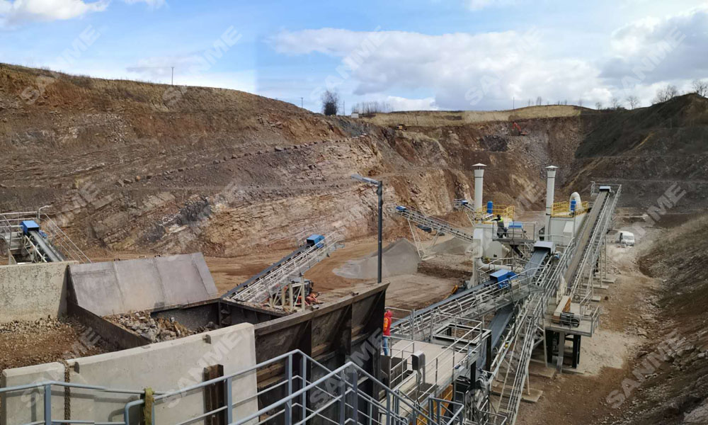 疫情擋不住中國產(chǎn)品走向歐洲 山美股份提供成套設(shè)備的骨料生產(chǎn)線調(diào)試投產(chǎn)，產(chǎn)量超預(yù)期！