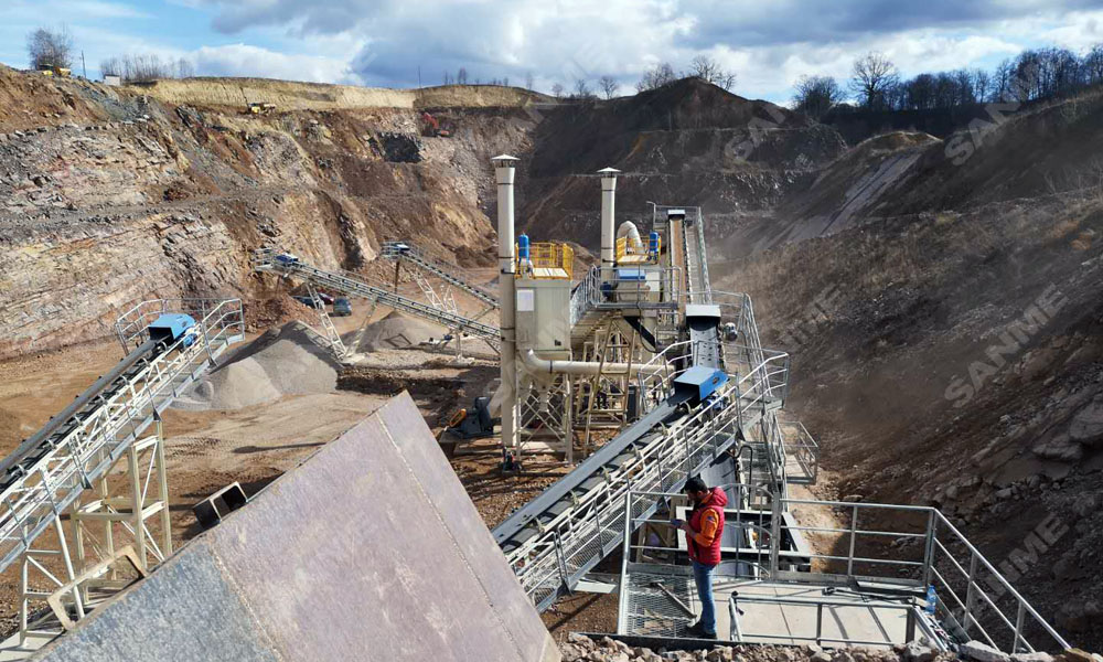 疫情擋不住中國產(chǎn)品走向歐洲 山美股份提供成套設(shè)備的骨料生產(chǎn)線調(diào)試投產(chǎn)，產(chǎn)量超預(yù)期！