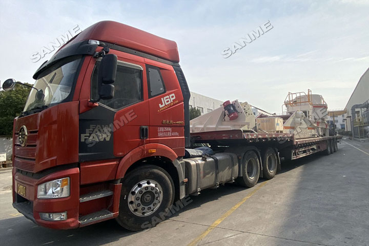 新年發(fā)貨忙｜上海山美股份高性能破碎篩分裝備發(fā)往安徽銅陵，服務(wù)于當(dāng)?shù)啬戤a(chǎn)300萬噸骨料生產(chǎn)線