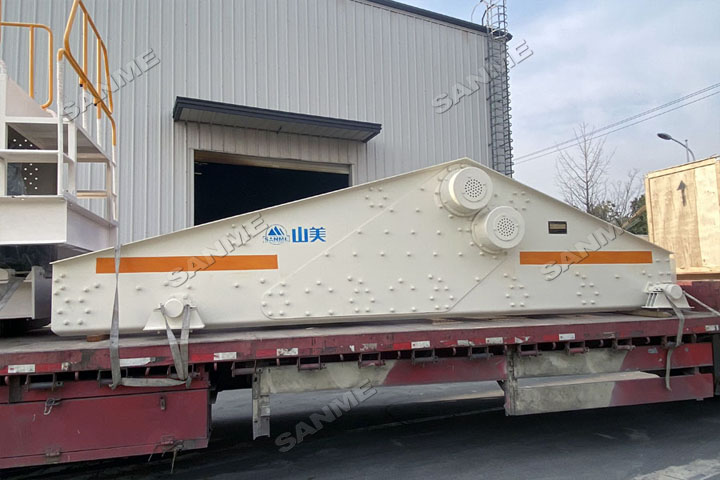 新年發(fā)貨忙｜上海山美股份高性能破碎篩分裝備發(fā)往安徽銅陵，服務(wù)于當(dāng)?shù)啬戤a(chǎn)300萬噸骨料生產(chǎn)線