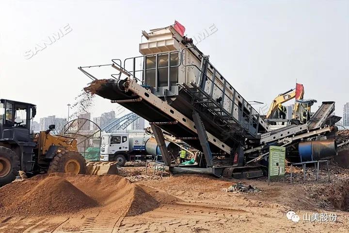 上海山美股份｜深耕履帶移動(dòng)式破碎篩分市場(chǎng)，為客戶締造卓越價(jià)值