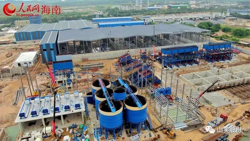 EPC項(xiàng)目進(jìn)展|海南時(shí)處理1000噸鐵尾礦綜合利用示范線項(xiàng)目