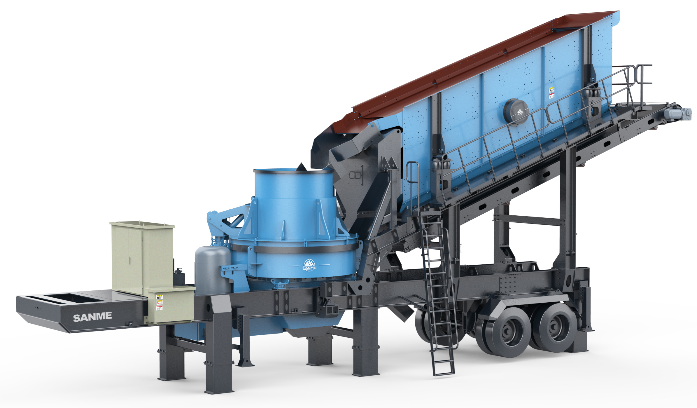 輪胎式移動破碎站和履帶式移動破碎站的差別在哪里？