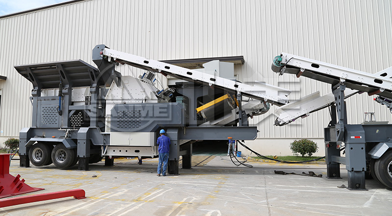 破碎鵝卵石為什么選擇用移動破碎機(jī)？