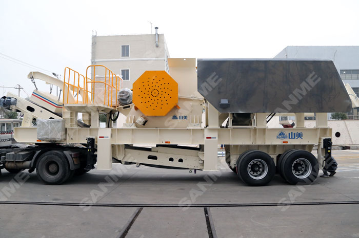 移動(dòng)顎式破碎站 移動(dòng)顎式破碎站