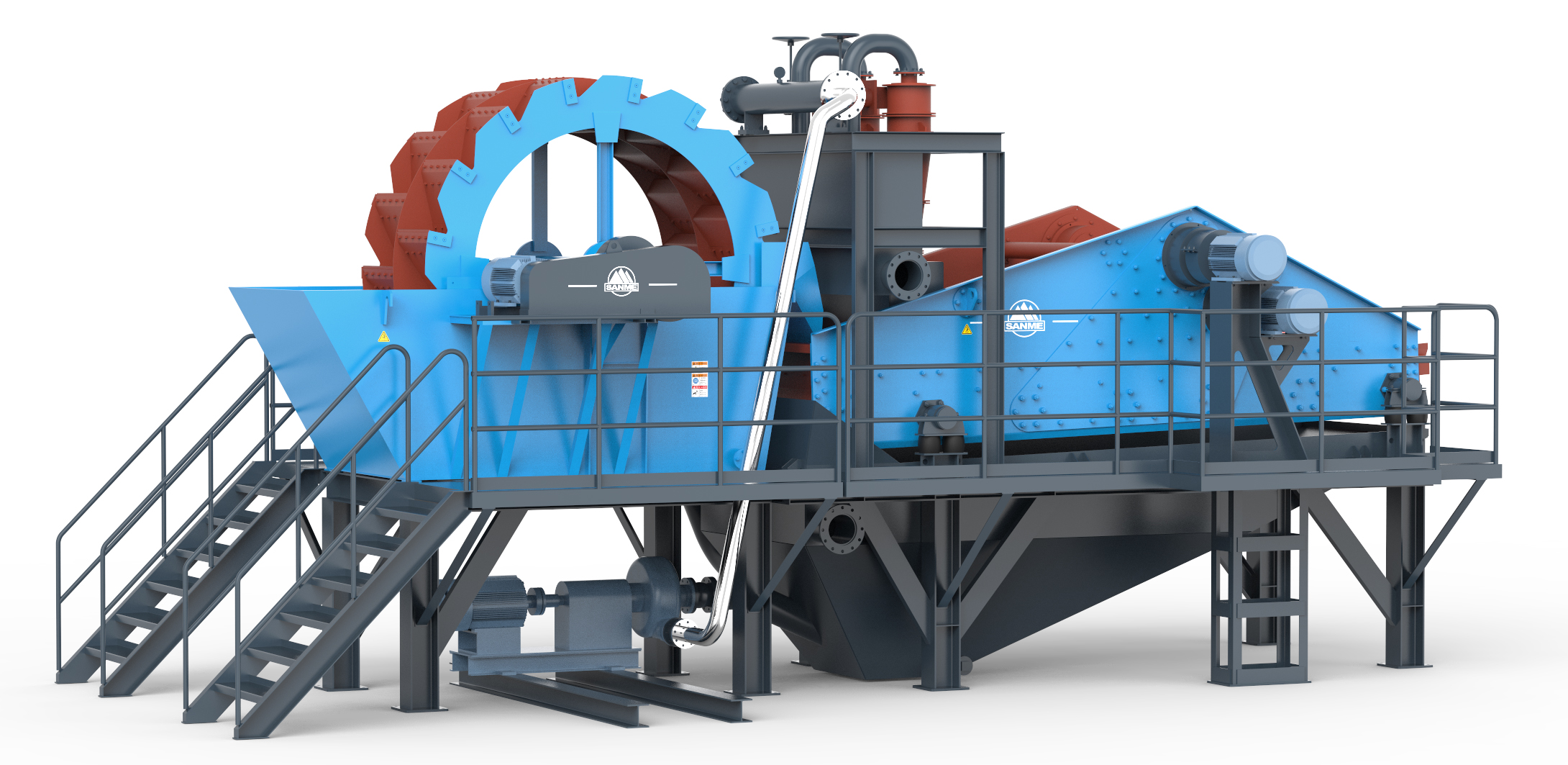 機(jī)制砂成品含泥量大怎么處理？