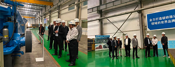 奉賢區(qū)人大常委會(huì)黨組書記、主任張培榮一行蒞臨上海山美股份開展“優(yōu)環(huán)境、穩(wěn)經(jīng)濟(jì)”大走訪大調(diào)研