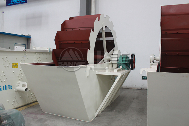 輪式洗砂機(jī)在大型骨料生產(chǎn)線中的作用有哪些？