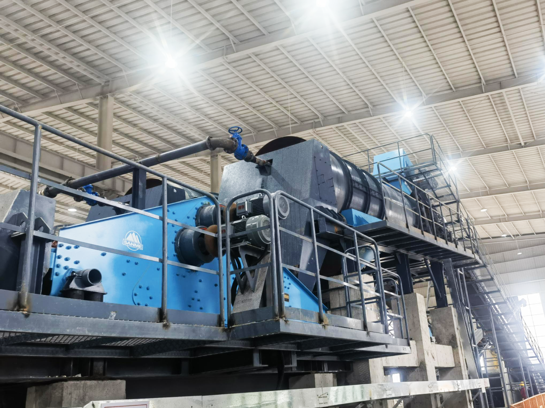 正式投產(chǎn)！上海山美股份助力打造礦山廢渣固廢綜合處理精品工程