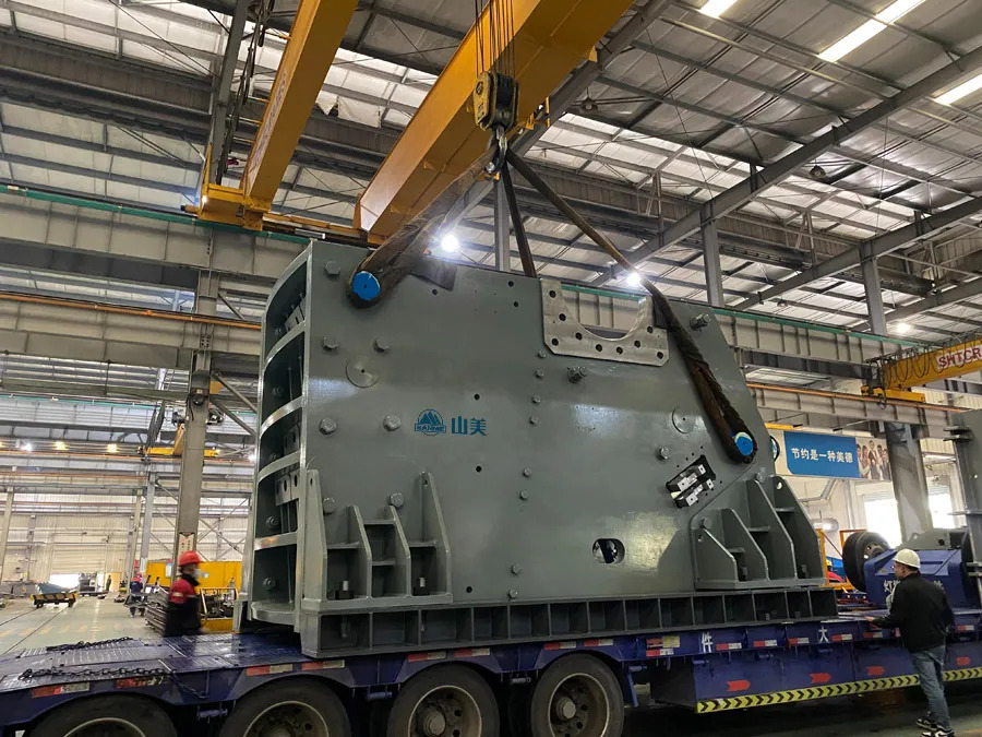 年產(chǎn)500萬噸｜山美大型顎式破碎機助力華潤（貴港）骨料項目建設