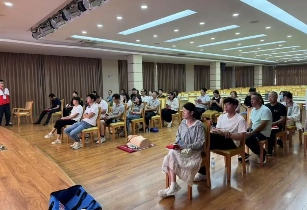 上海紅十字會走進上海山美股份開展應(yīng)急救護培訓 為安全保駕護航